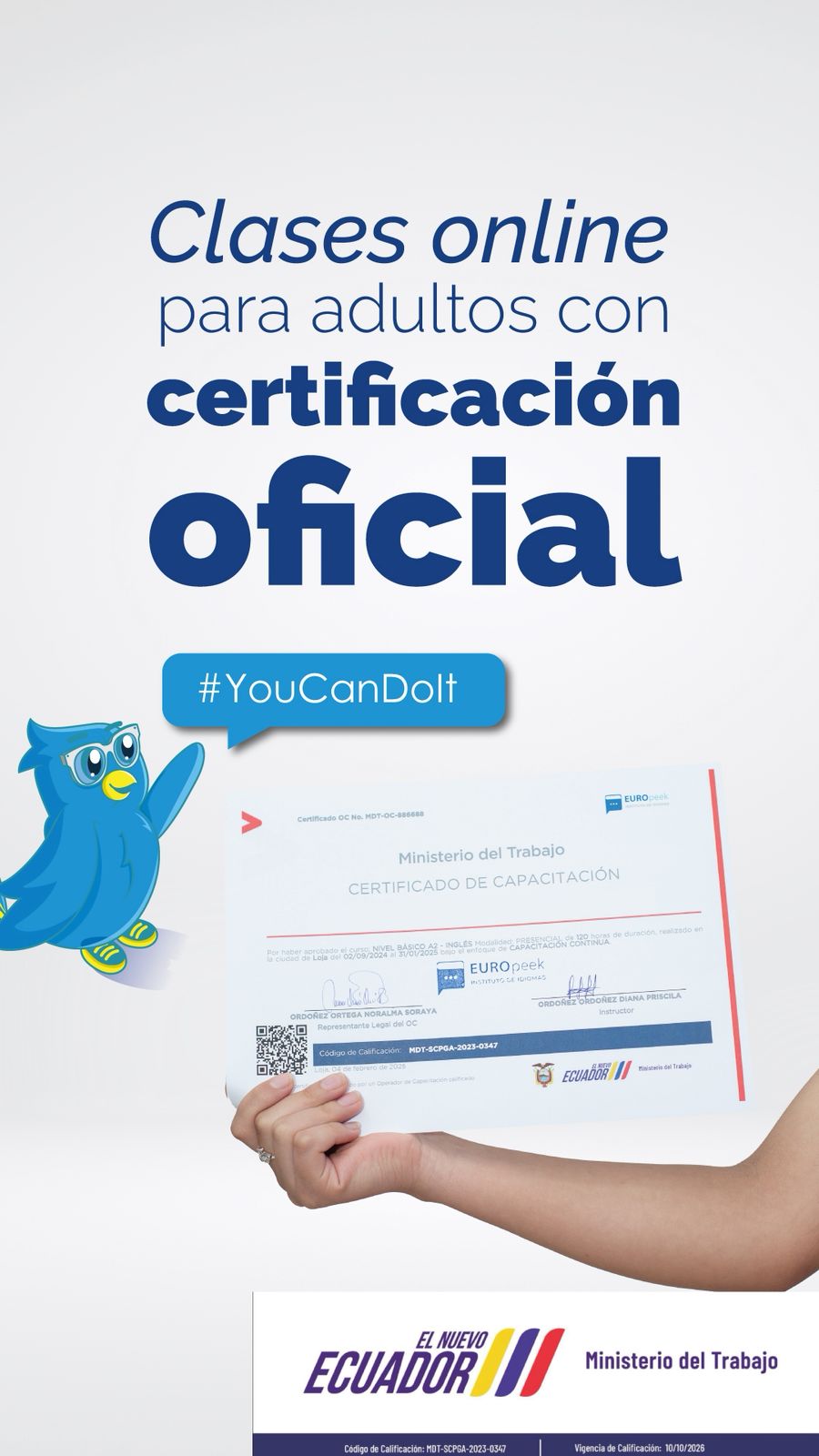 You can do it!